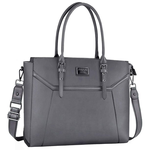 Retro New Handbag Ladies Work Shoulder Large Fashion PU Leather Simple Tote LG
